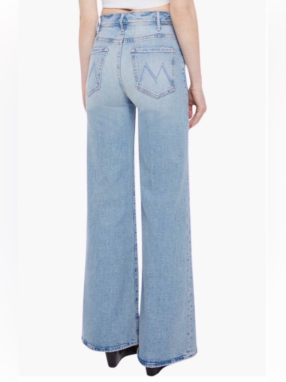 Mother The Hustler Roller Sneak Jeans - Picture 2 of 7